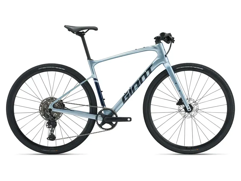 Giant FastRoad AR Advanced Road Bike In Glacier Silver