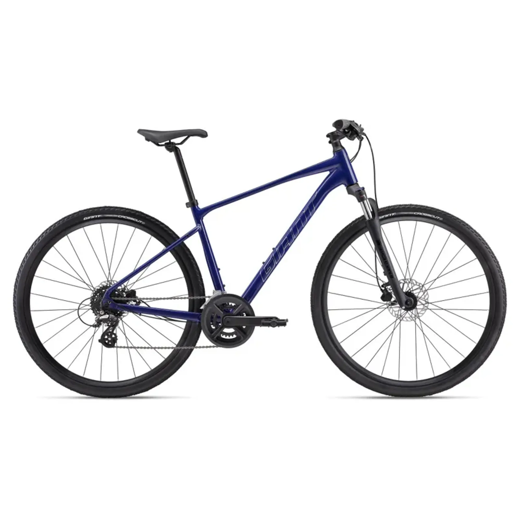 Giant Roam Disk Gravel Bike In Performance Blue - Main Image