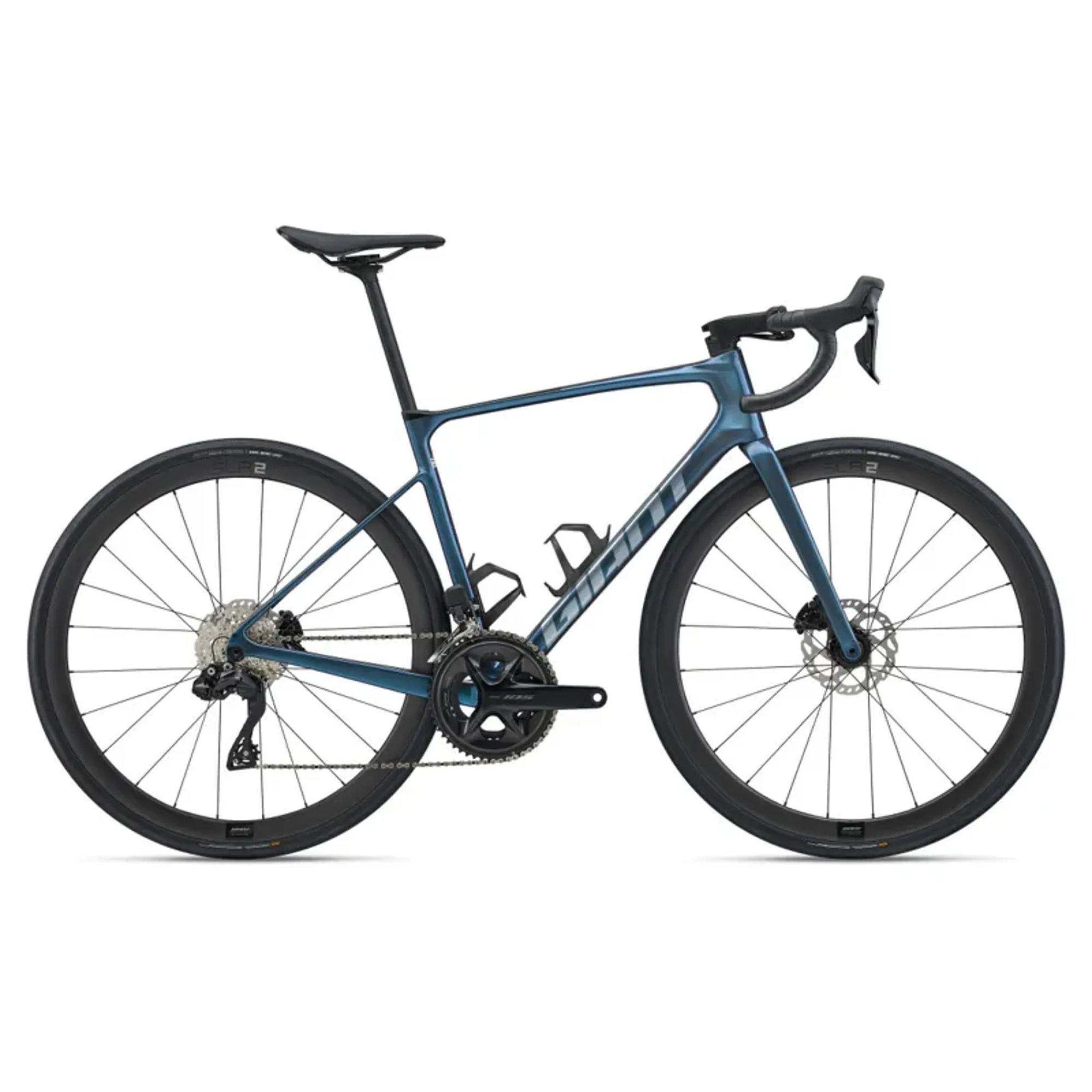 Giant Defy Advanced 0 Road Bike In Ocean Twilight/Chrome Giant Defy Advanced 0 Road Bike In Ocean Twilight/Chrome