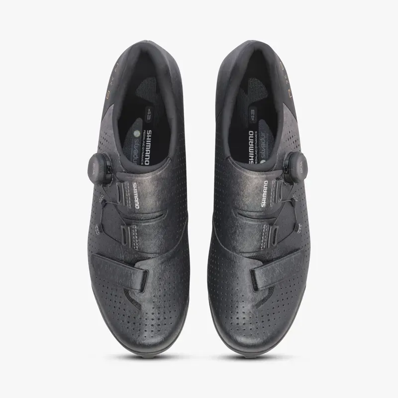 Shimano SH-RX801 Wide Gravel Racing Shoes in Black-5