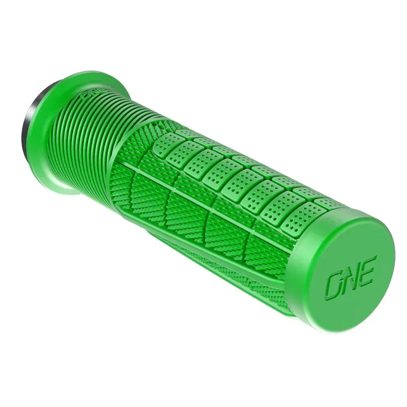 OneUp Components Thick Lock-on Grips in Green