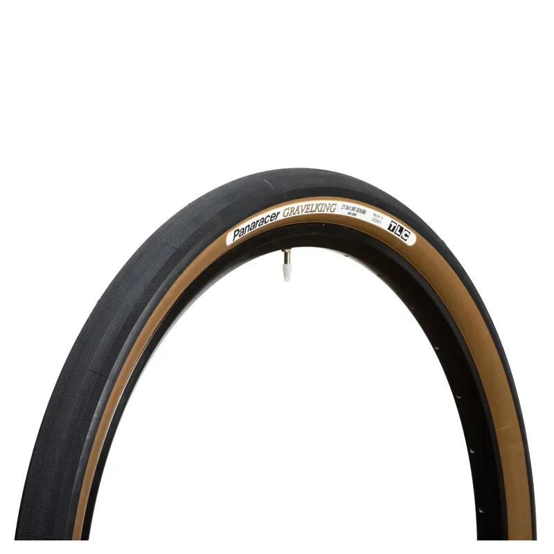 Panaracer GravelKing Tire - 700 X 32 Tubeless Folding Black/ Brown Black/Brown 700 x 32