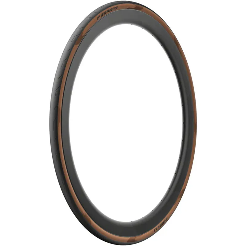 PIRELLI P ZERO RACE TLR TIRE - 700 X 28 - TUBELESS - FOLDING - CLASSIC TAN