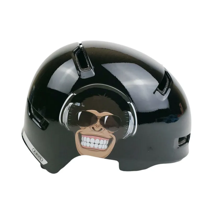 Urban Helmets Scraper Kid 3.0 - Shiny Black - MONKEY - M