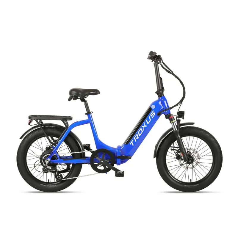 2025 TROXUS LYNX FOLDING E-BIKE IN BLUE 