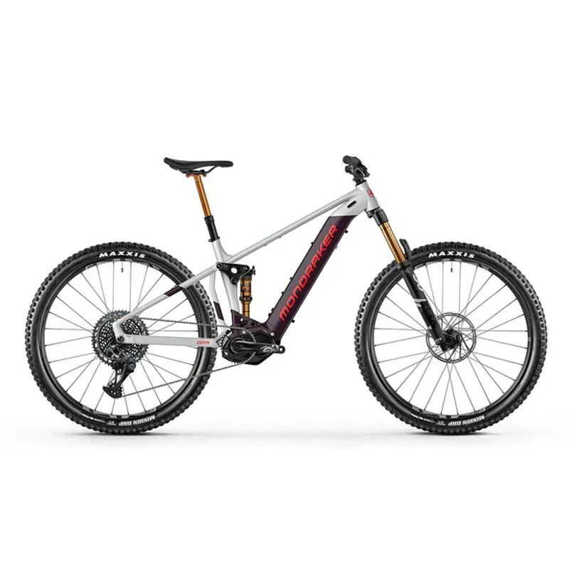 Mondraker - DUSK RR SE Bike - WhitePurple E-MTB - ENDURO