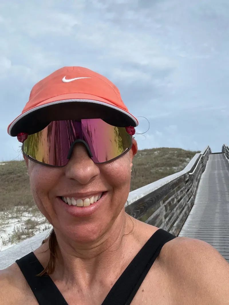 Tifosi Vogel XC Running Sunglasses in Crystal Pink-7