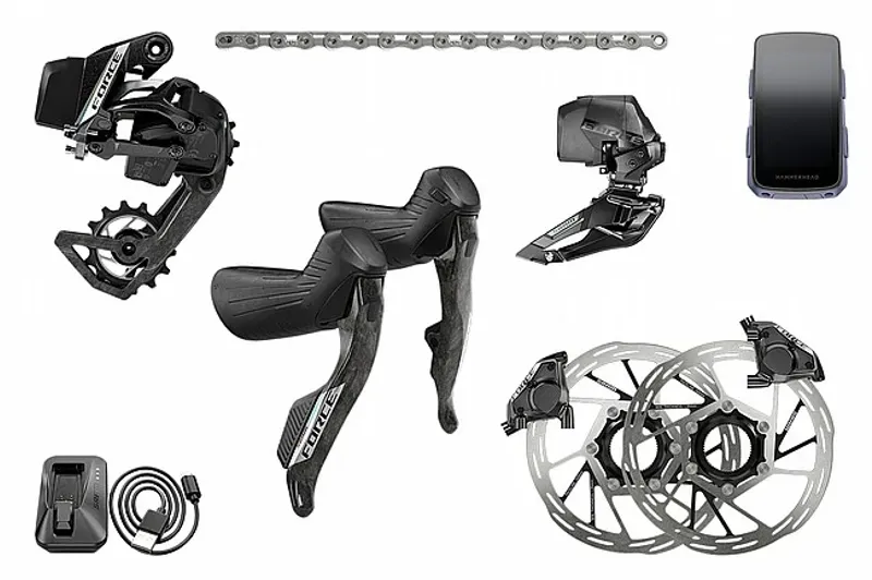 SRAM Force AXS E1 Electronic HRD 12-Speed Groupset-1