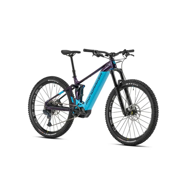 Mondraker - DUSK R SE Bike Deep Purple Light Blue-1