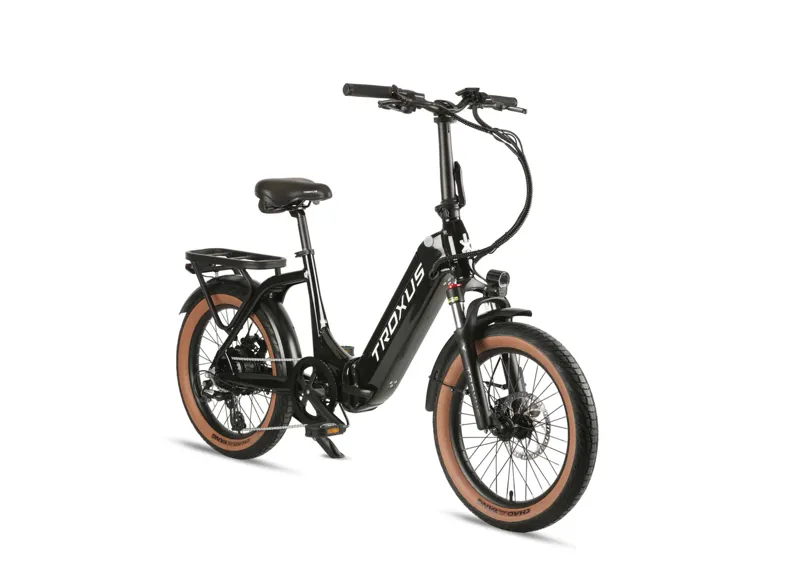 TROXUS LYNX FOLDING BLACK E BIKE -1