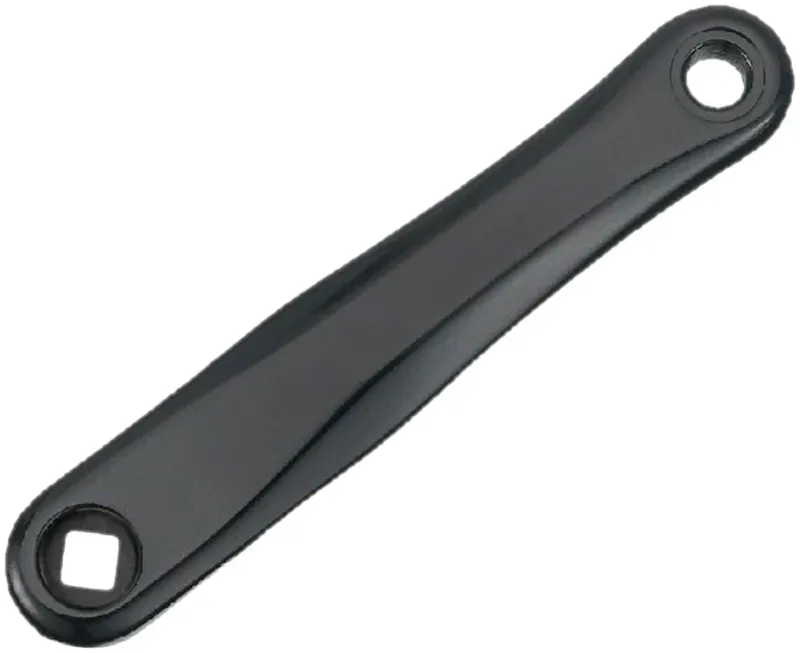 Samox SAC08 Left Crank Arm 175mm JIS Diamond Taper Spindle Interface Forged Aluminum Spindle Bolt Sold Separate in Black