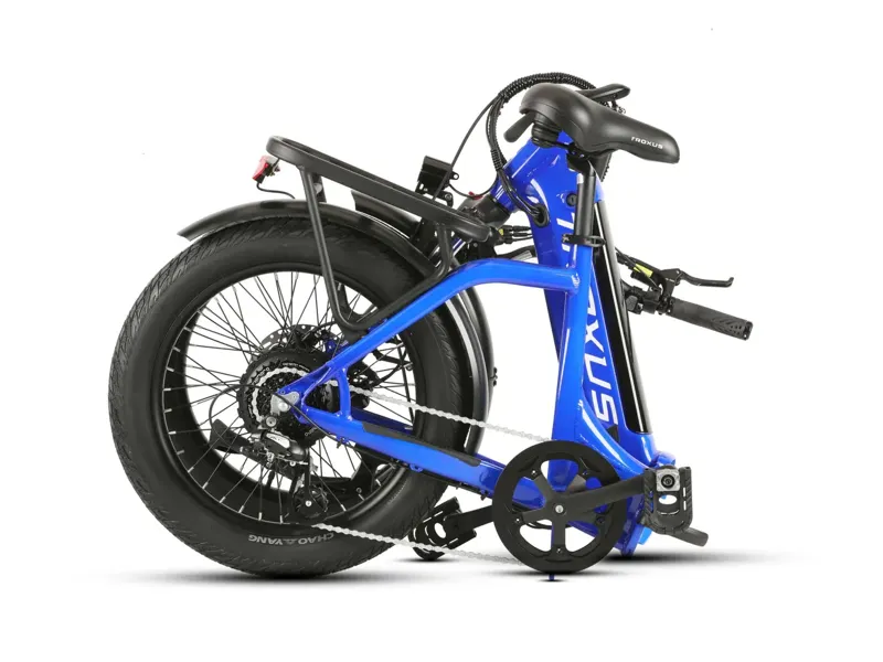 2025 Troxus Lynx Folding eBike in Blue-3