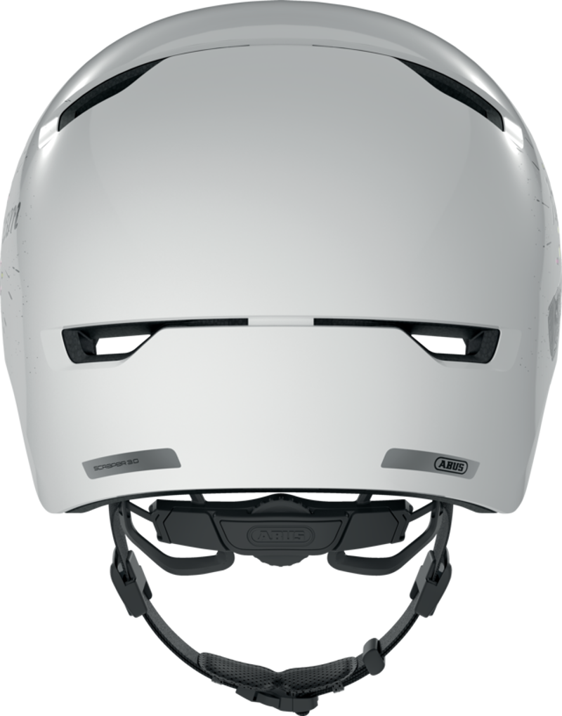Abus Urban Helmets Scraper Kid 3.0 in Shiny White - ICE CREAM - S-2