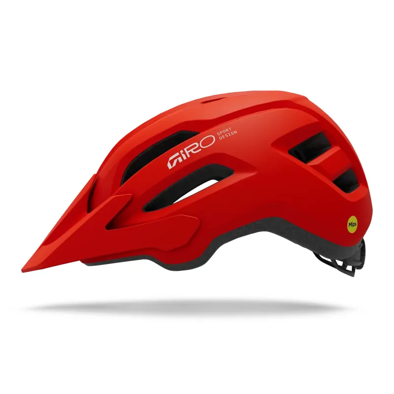 Giro Fixture MIPS Helmet in Matte Red-1