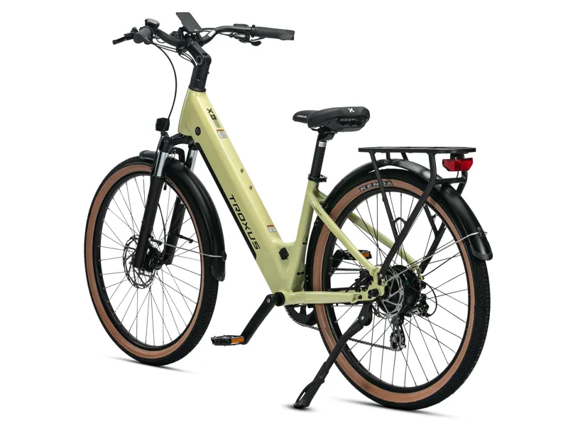 Troxus Trax LT Step Thru eHybrid Bike Medium in Biscotti-2