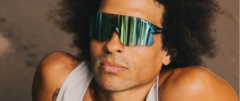 Tifosi Rail - Crystal Blue Interchangeable Sunglasses-4