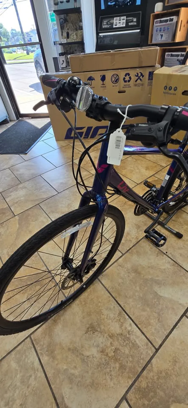 Liv Alight 2 Disc Small - Blue-5