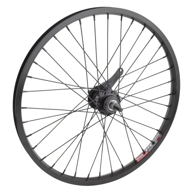 Wheel Master WHL RR 20x1.75 406x19 ALY BK 36 KT CB 110mm 14gBK w/TRIM Kit