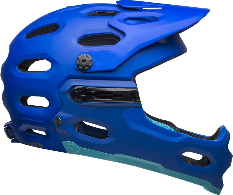 BELL Super 3R MIPS MAT BLU/BRT M - 19 US
