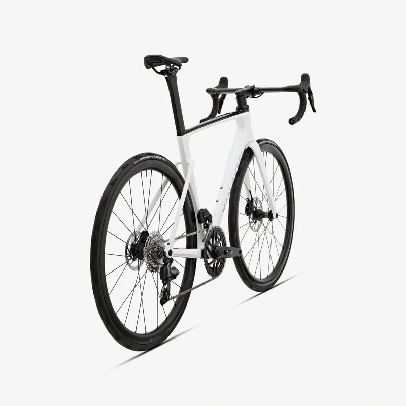 Van Rysel RCR-R Rival AXS Bike Large in White-2