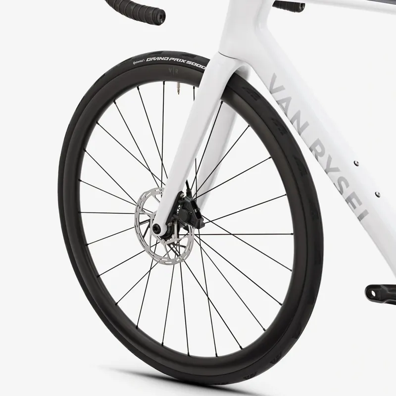 Van Rysel RCR-R Rival AXS Bike Large in White-4