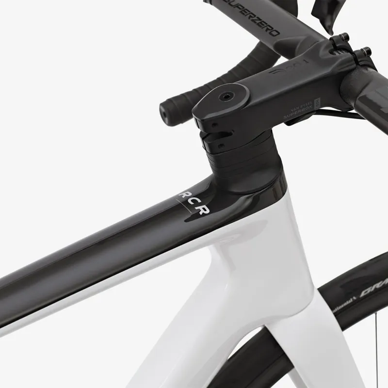 Van Rysel RCR-R Rival AXS Bike Large in White-6