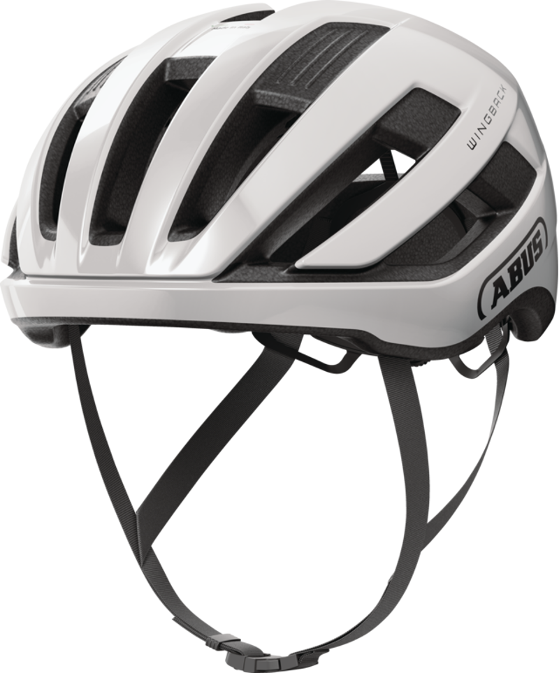 Wingback Helmet - Shiny White-2