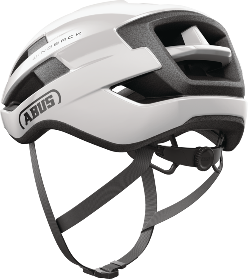 Wingback Helmet - Shiny White-3