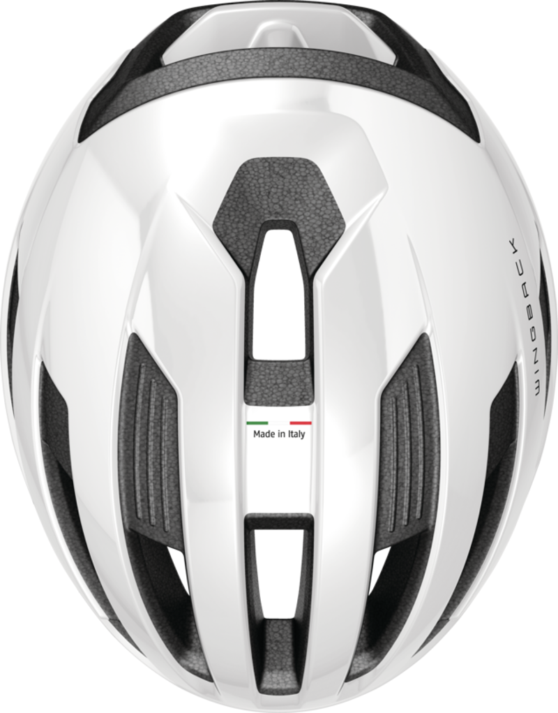 Wingback Helmet - Shiny White-5