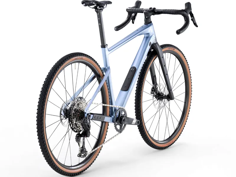 BMC URS ONE Gravel Bike XL in Metallic Blue/White/Black-2