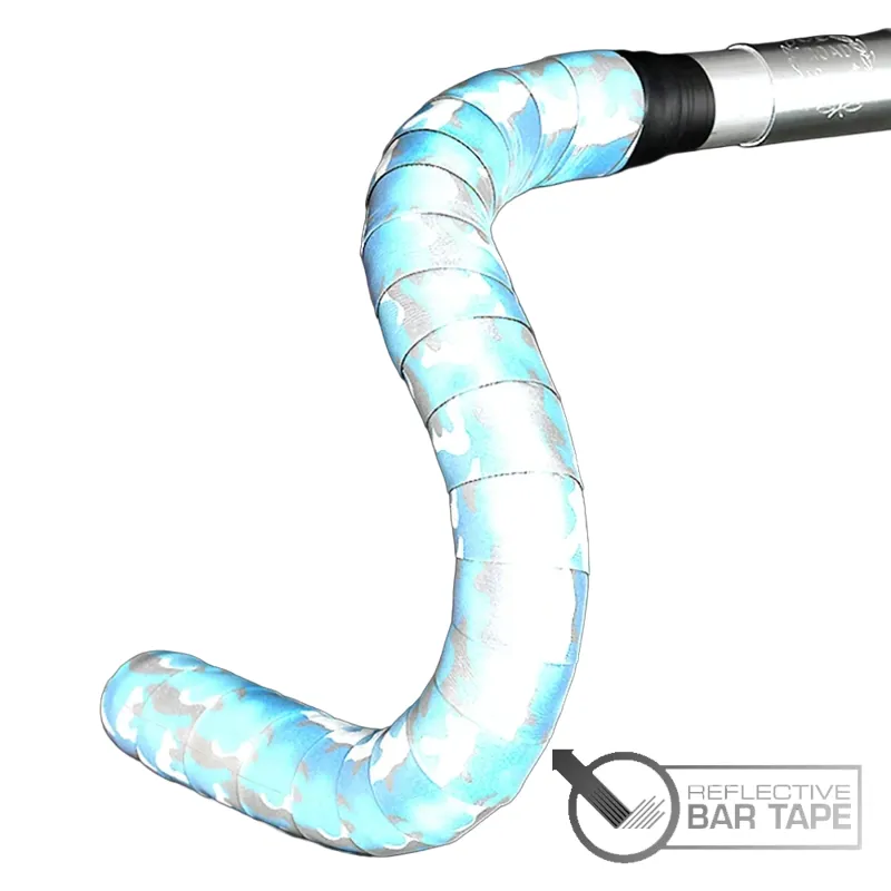 Serfas Reflective Bar Tape in Blue Camo-1