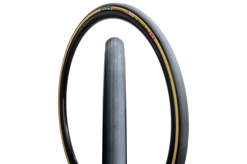 Challenge Strada Bianca Pro Tire - 700 X 36 Tubeless Folding Black/Tan Handmade Black/Tan 700 x 36