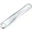 Samox SAC08 Left Crank Arm 175mm JIS Diamond Taper Spindle Interface Forged Aluminum Spindle Bolt Sold Separate in Silver
