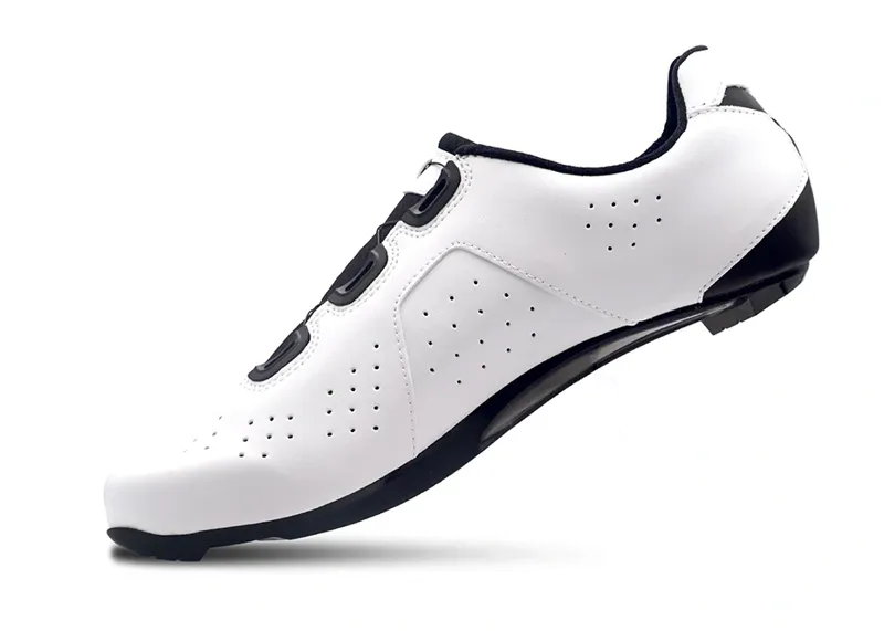 Lake CX178 Regular Cycling Shoes 43 in White/Black-2