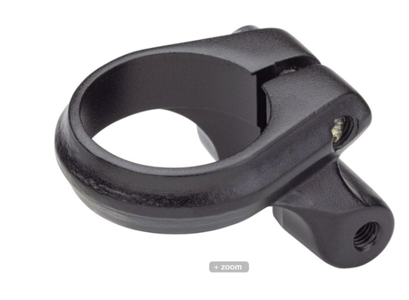 Problem Solvers Seatpost Clamp 34.9 W/ Rack Mounts Black-1
