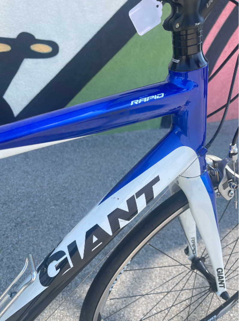 Giant Rapid Flat Bar - Size M - White/Blue-3