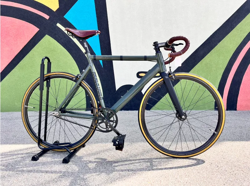 State Bicycle V2 Army Green Fixed Gear - 57cm