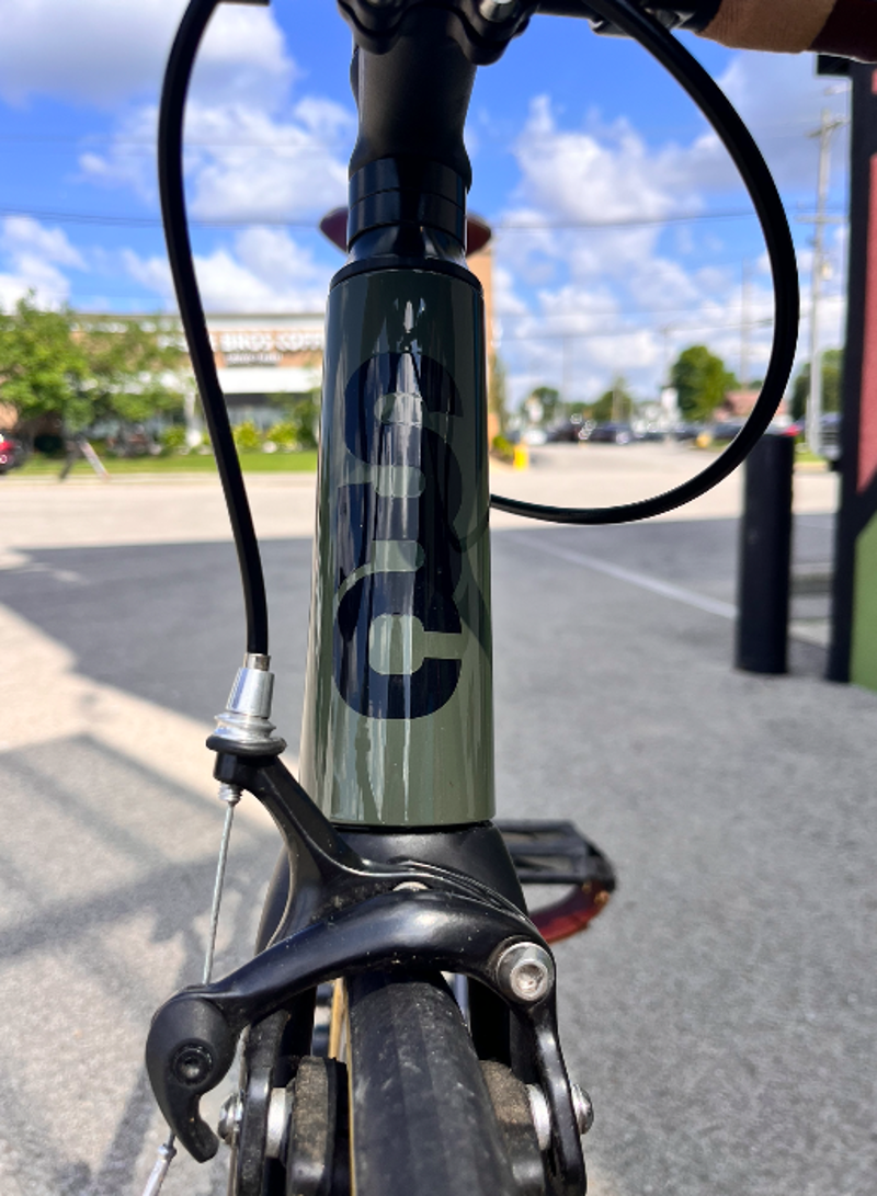 State Bicycle V2 Army Green Fixed Gear - 57cm-2