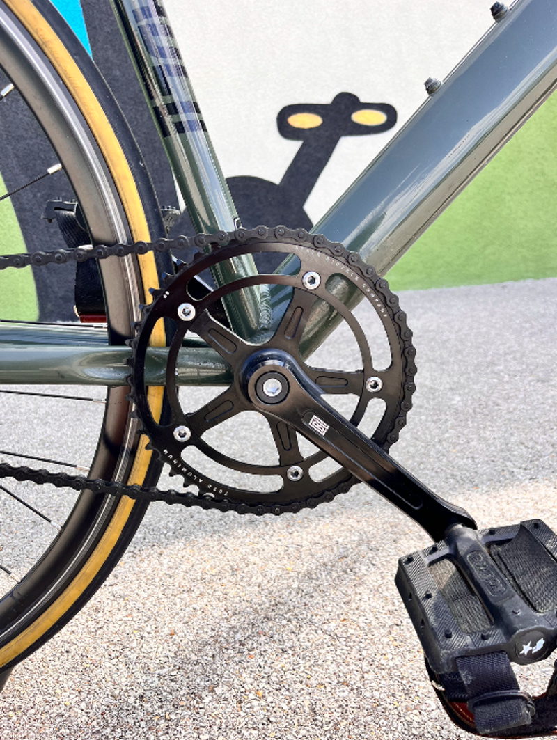 State Bicycle V2 Army Green Fixed Gear - 57cm-4