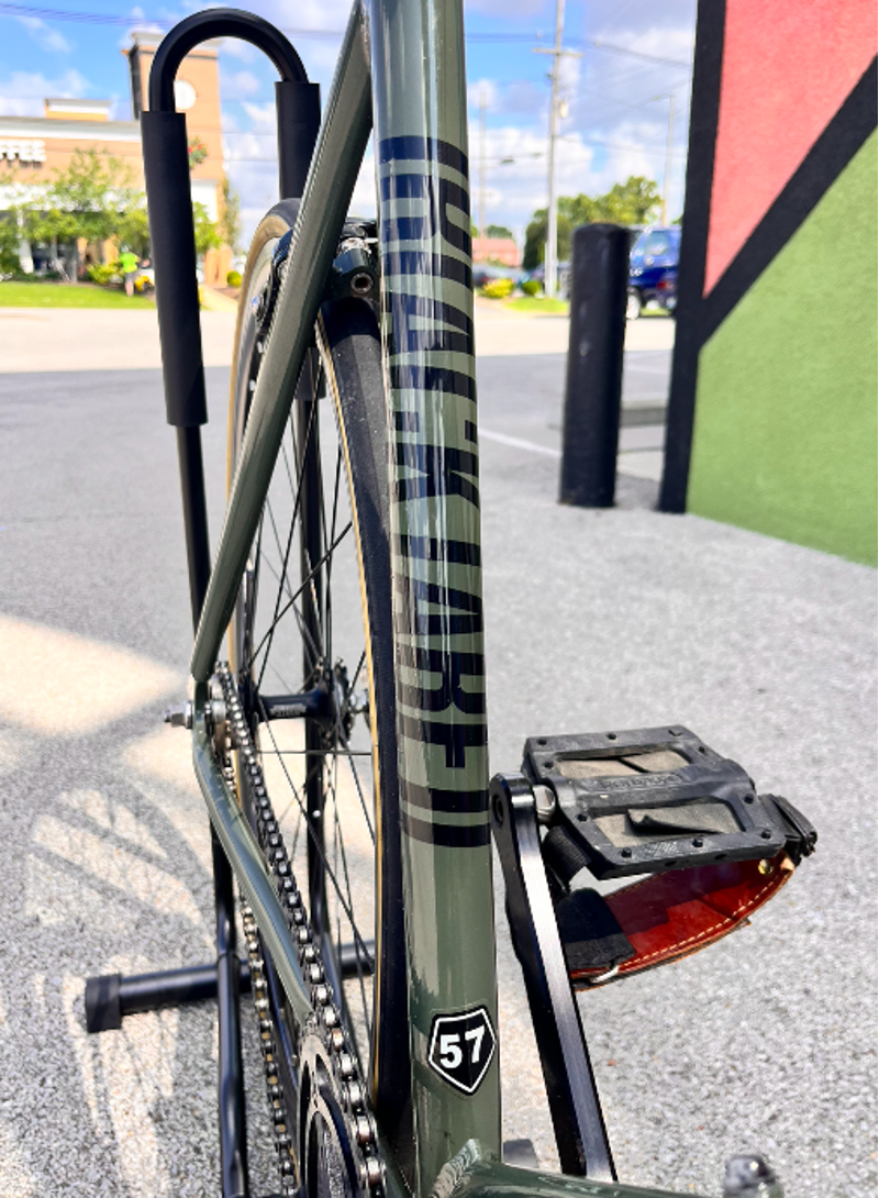 State Bicycle V2 Army Green Fixed Gear - 57cm-6