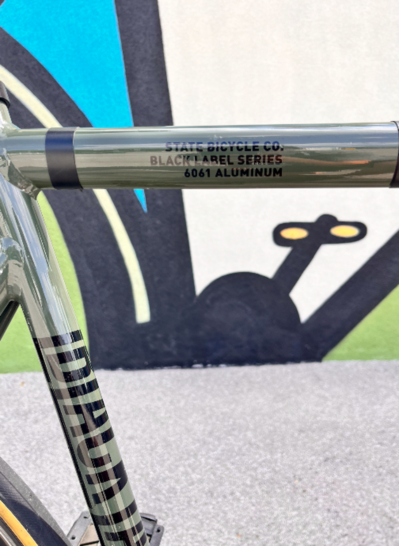 State Bicycle V2 Army Green Fixed Gear - 57cm-7