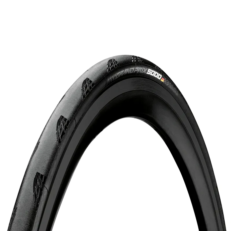 Continental Grand Prix 5000 Clincher Folding Tire 700 x 25 in Black