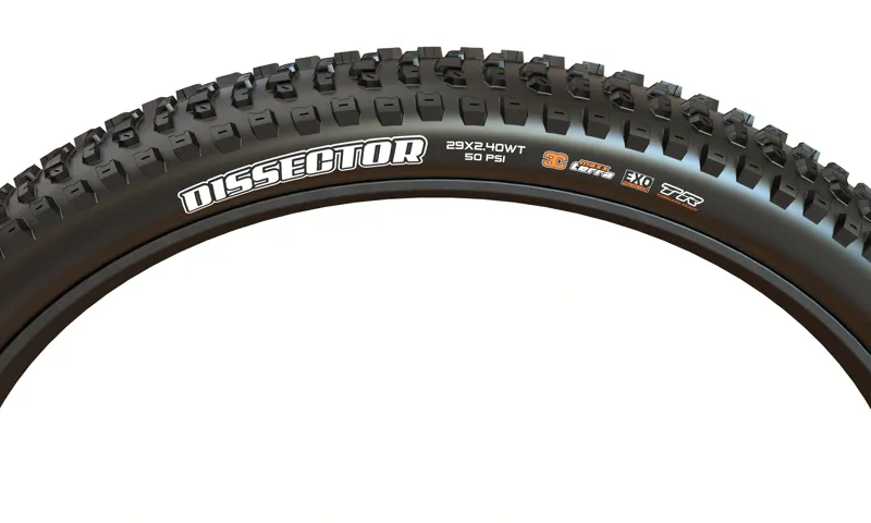 Maxxis Dissector Tyre 29 x 2.40 Tubeless Folding 3C MaxxGrip DD Wide-2