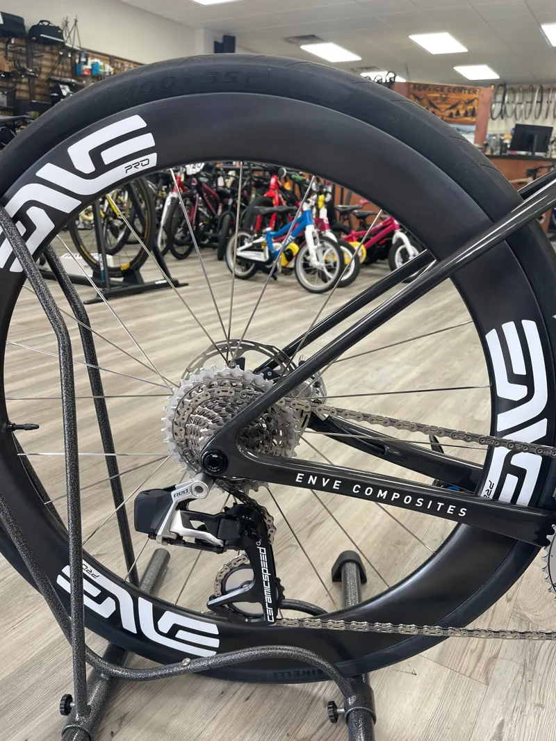 Enve Fray Pro RED Road Bike 50cm in Black/Red-6