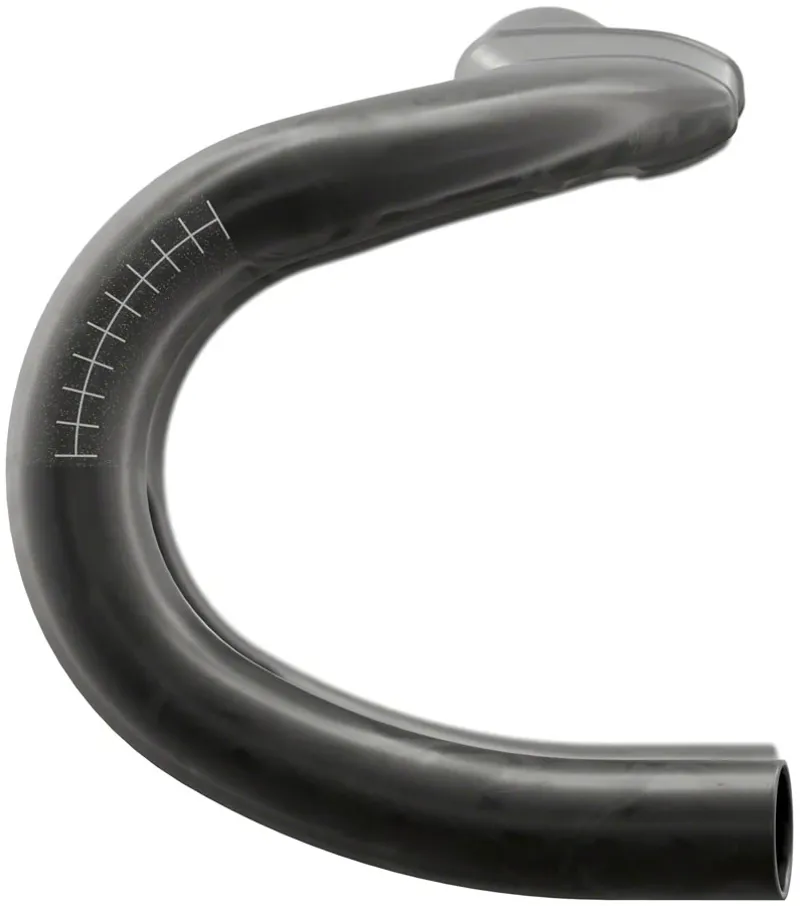 Zipp SL-80 Race Carbon Drop Handlebar 31.8mm 40cm in Black-3