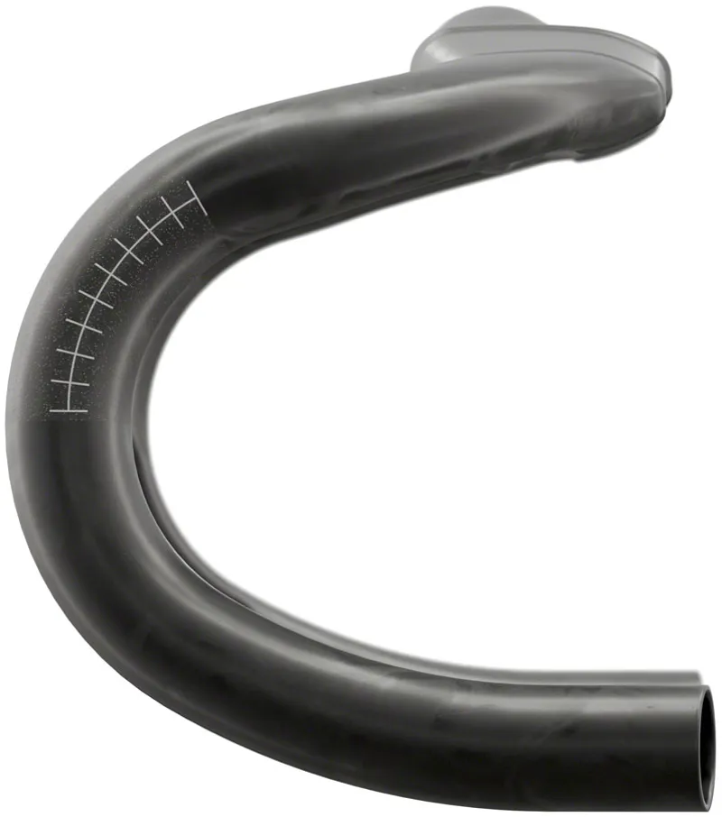 Zipp SL-80 Race Drop Handlebar - Carbon 31.8mm 40cm Natural Carbon w/ Matte Logos A1-3