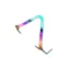 Hi Line Components Gemstone Alloy Water Bottle Cage in Aurora