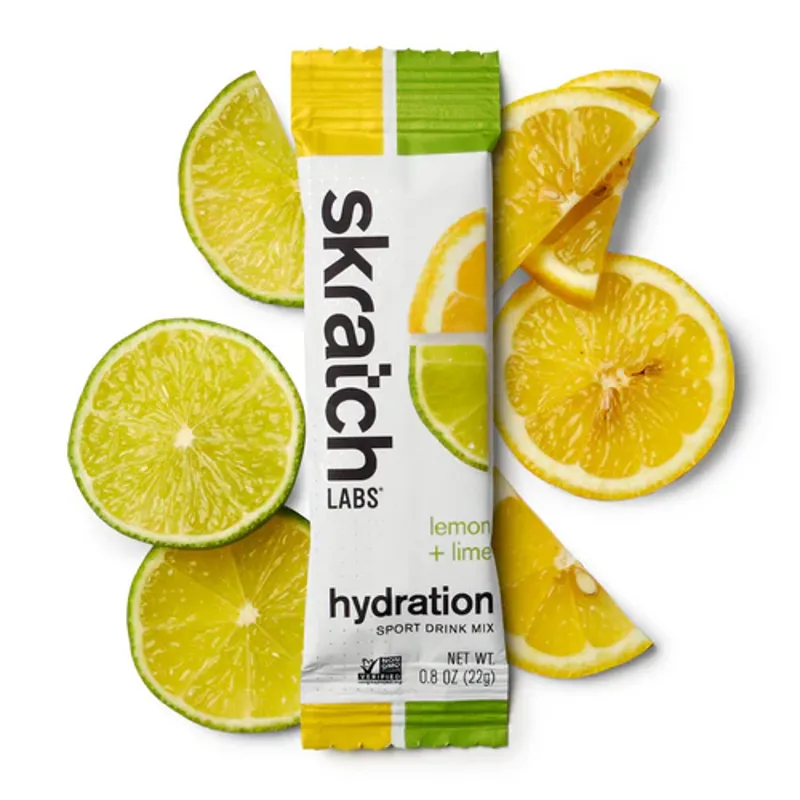 Skratch Labs Sport Hydration Drink Mix - Lemon Lime - 22g - Single serving