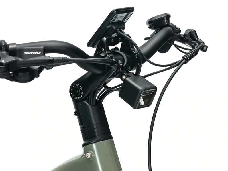 Troxus Trax Plus Step-Thru 500/15 eHybrid Bike Small in Deep Moss-8