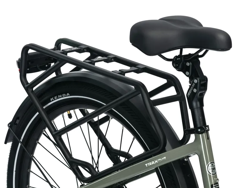 Troxus Trax Plus Step-Thru 500/15 eHybrid Bike Small in Deep Moss-4